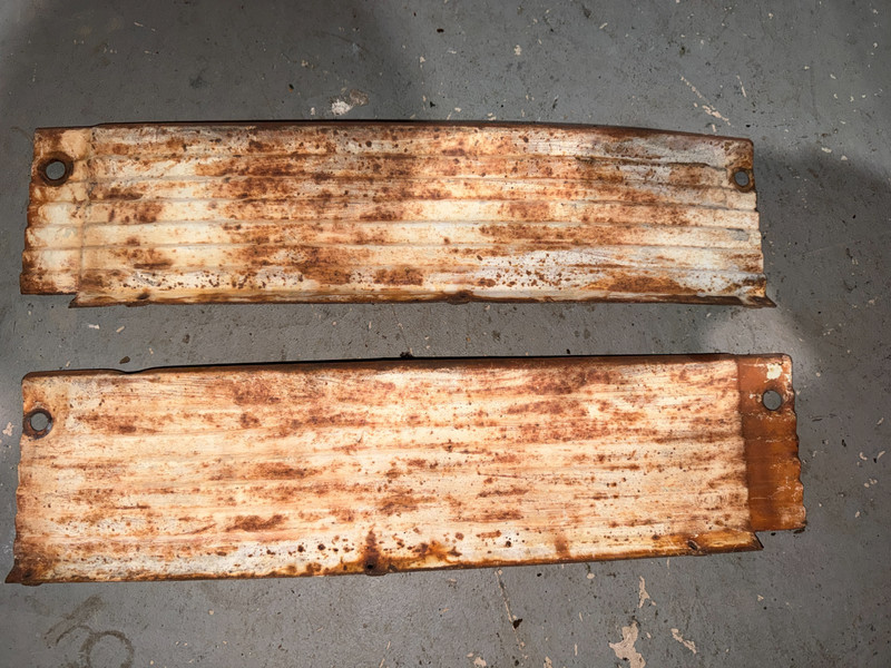 Farmall 240 Lower Hood Side Panels
