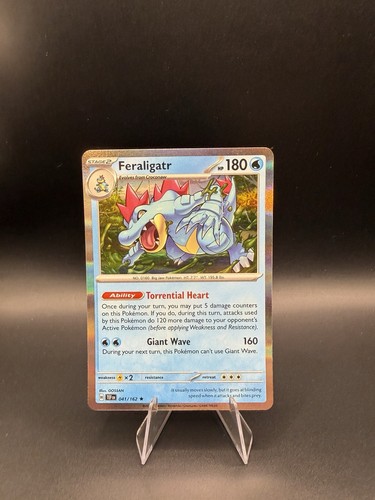 Feraligatr 41 / 162 Pokemon Temporal Forces Holo Rare