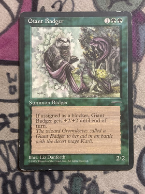 mtg badger cards Charging Badger