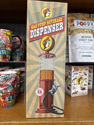 New BUCEES Drink Gas Pump Dispenser Beaver Buc-ee s Liquid Dispenser