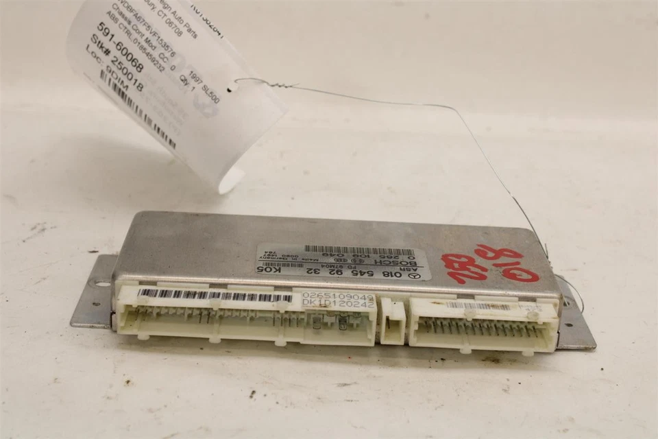 Módulo ABS Mercedes SL500 SL600 1996 96 1997 97 1998 98 0185459232 1387464 Foto 2 de 4