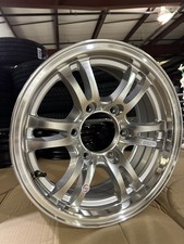 16x6 6-lug 6x5.5 Trailer Wheel Silver Machined Face Rhino Suja1606006smf 16x6 6-lug 6x5.5 Trailer Wheel Silver Machined Face Rhino Suja1606006smf
