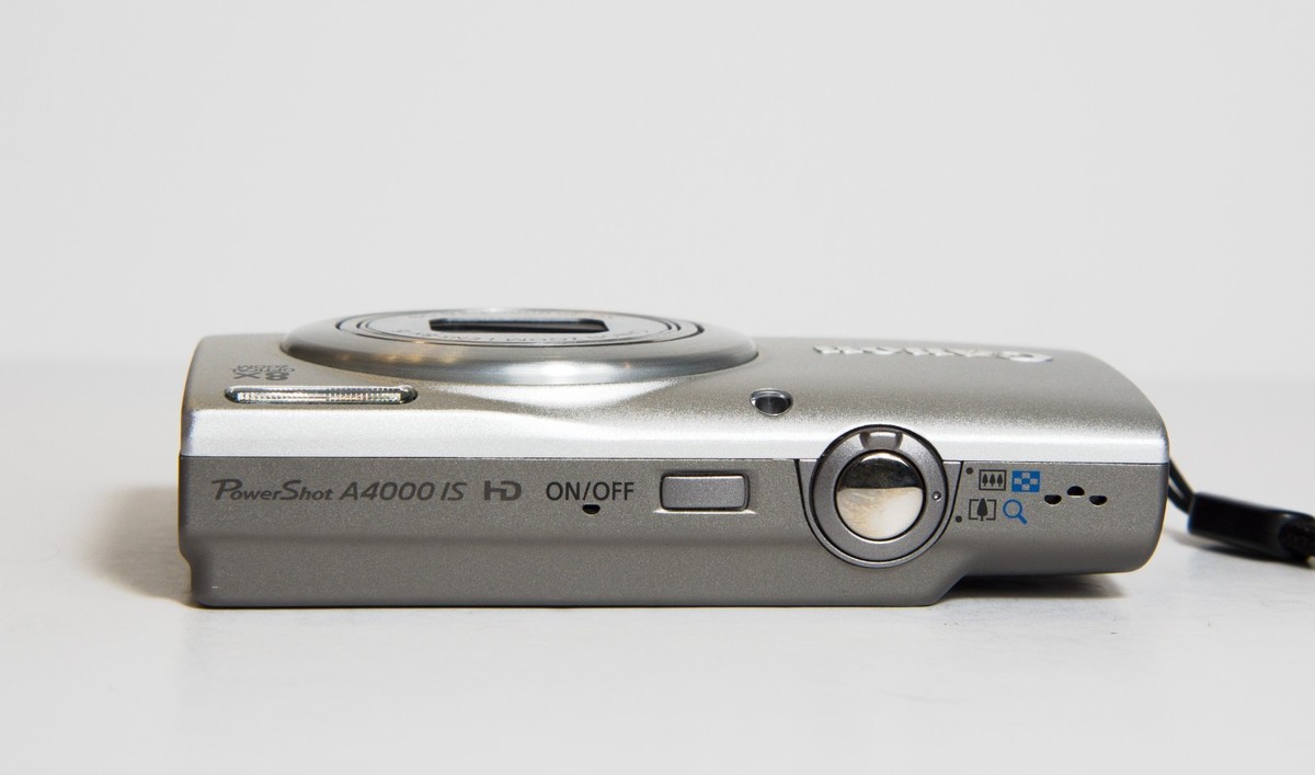 Canon Powershot A4000 IS HD 16MP Digital Camera W/ Charger Battery