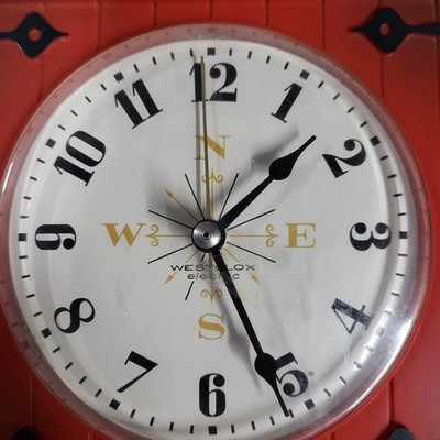 アメリカ製 50's？ WESTCLOX electric ヴィンテージ 時計 Vintage Westclox Electric Countryside Wall Clock,works great | eBay