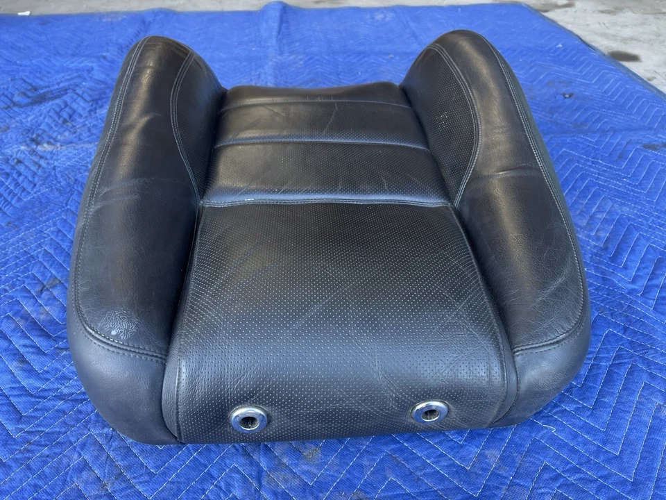 Cojín de asiento superior delantero negro OEM #4797E Jaguar XJR XJ X308 1998-2003 Foto 4 de 4