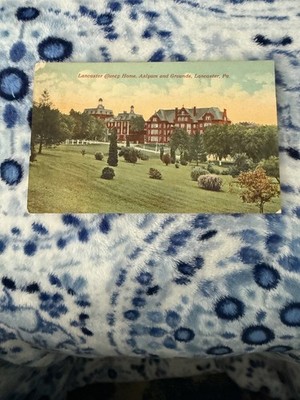 Vintage Postcard DE PEYSTER LIBRARY - FRANKLIN & MARSHALL COLLEGE - LANCASTER PA