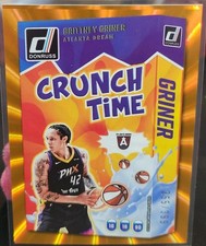 2025 Panini Donruss WNBA - Crunch Time Brittney Griner #14 Orange Laser /399