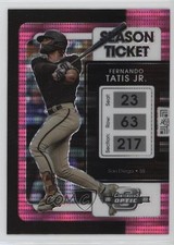 2022 Panini Chronicles Contenders Optic Pink Pulsar Prizm Fernando Tatis Jr 12w7