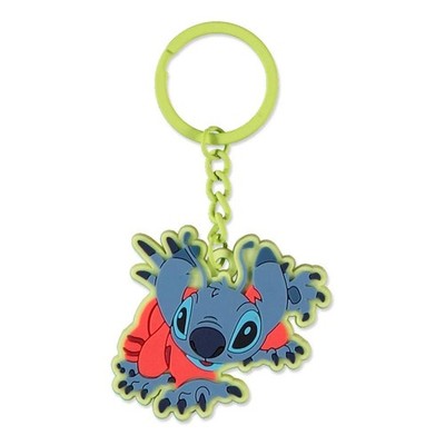 Difuzed - Lilo & Stitch Gummi-Schlüsselanhänger Stitch