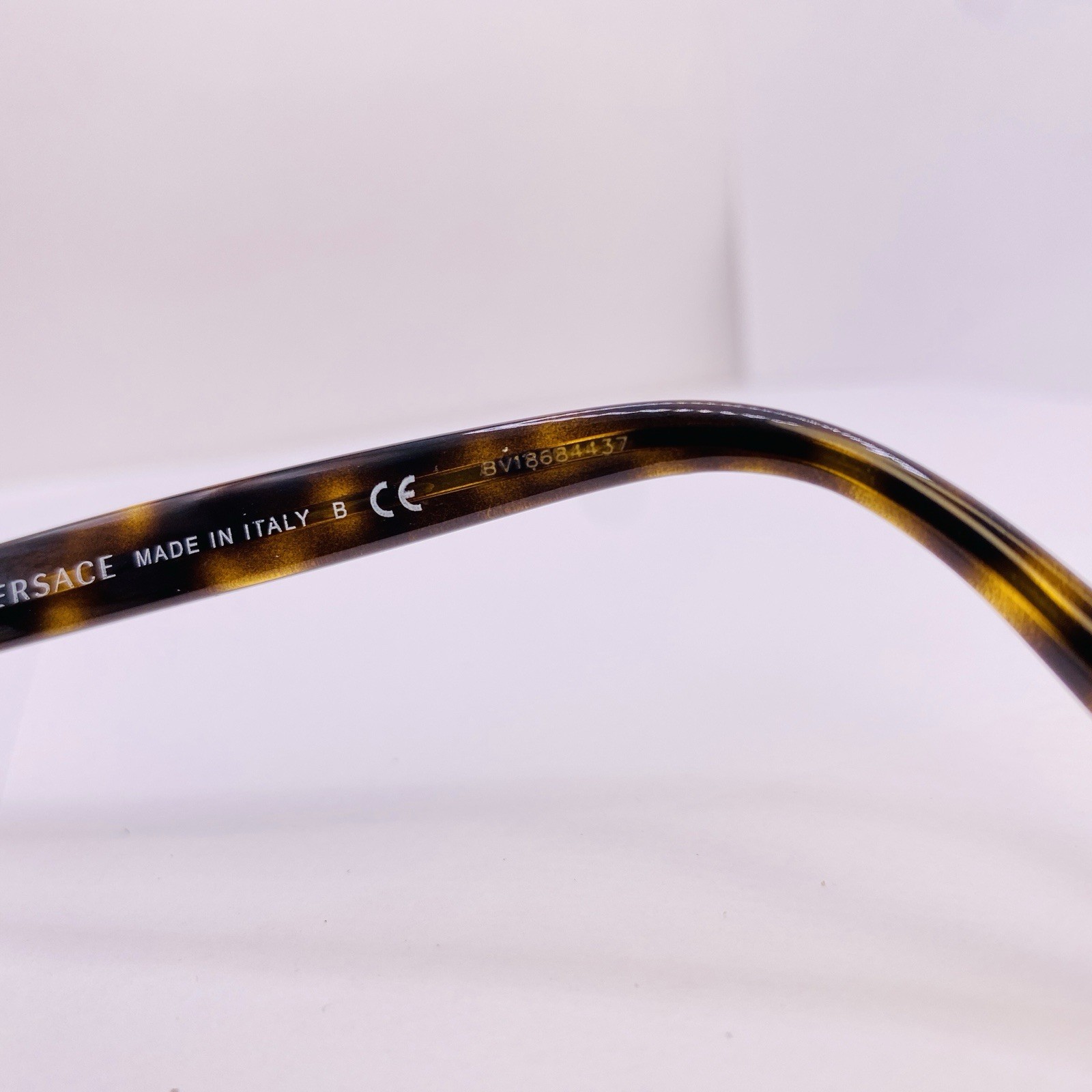 Versace Eyeglasses Mod. 3272 108 52 [] 16 140 MM Tortoise Gold Amber Authentic thumbnail 6