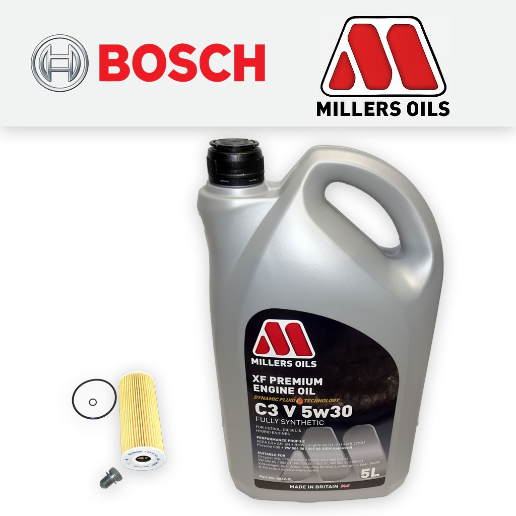 SERVICE KIT for VW BORA (1J) 1.9 TDI SDI OIL FILTER SUMP PLUG +OIL (1998-2005)