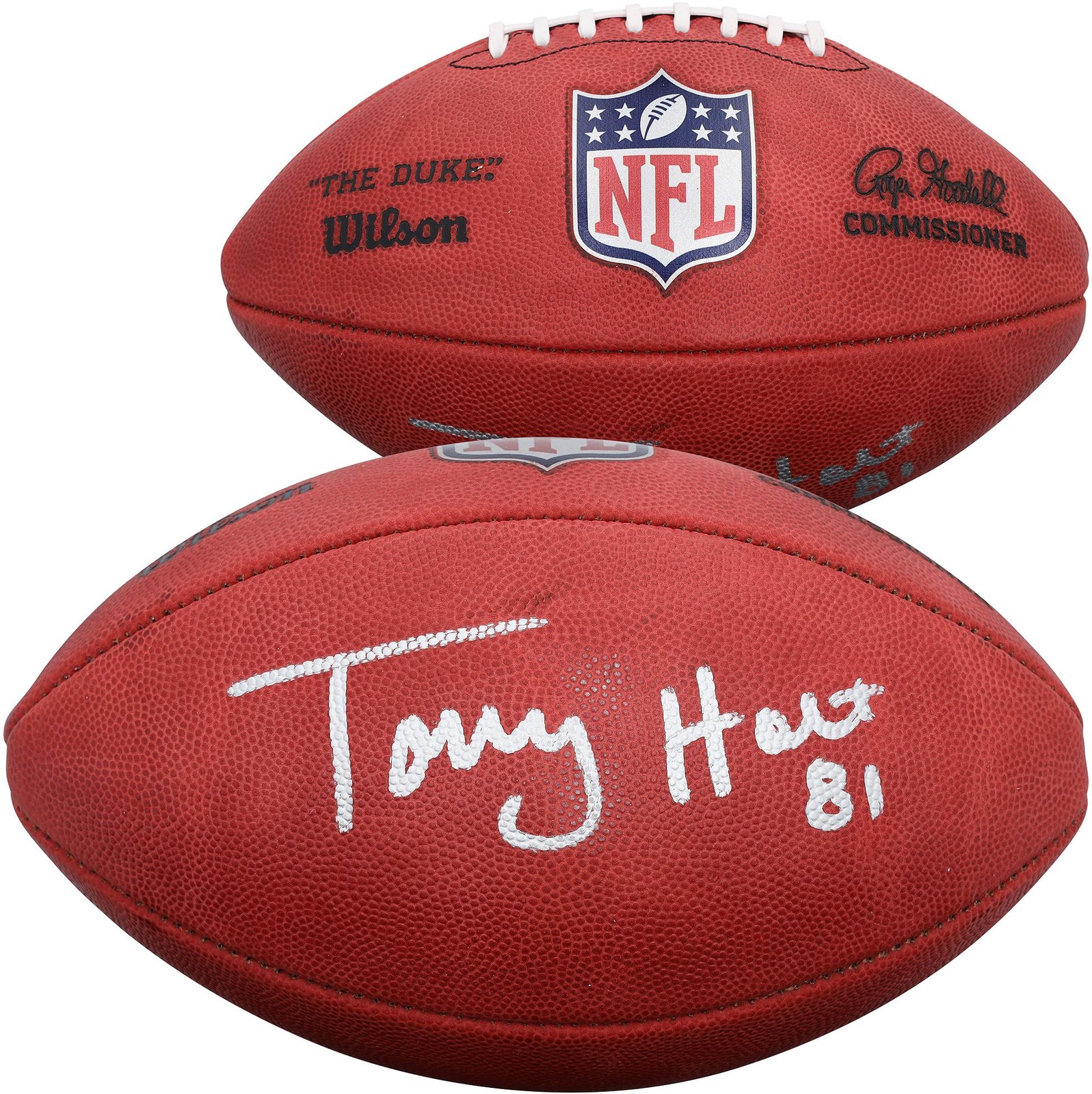 Torry Holt Los Angeles Rams Autographed Duke Full Color Football