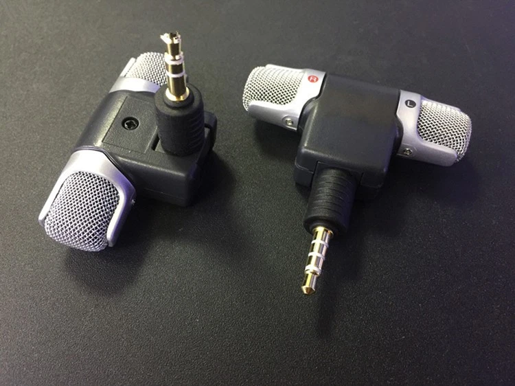 3,5MM Stereo-Elektret-Kondensatormikrofon für ECM-DS70P Clear Voice Mini Mic - Bild 2 von 4