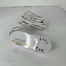 Biddeford TC13BA 4-Prong Analog Heated Electric Blanket Controller Auto-Off