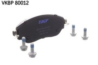 Skf Bremsbelagsatz, Scheibenbremse Vkbp 80012 Passend FüR Fiat