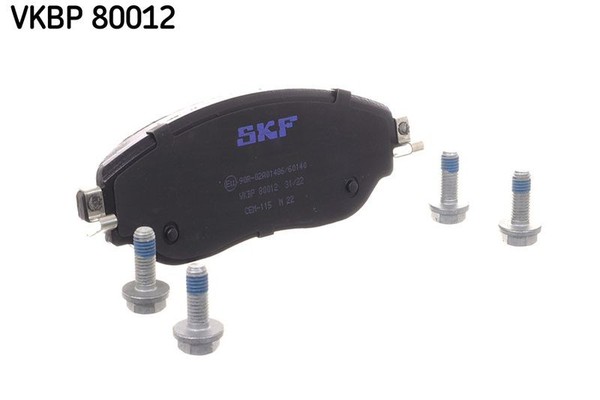 Skf Bremsbelagsatz, Scheibenbremse Vkbp 80012 Passend FüR Fiat-image