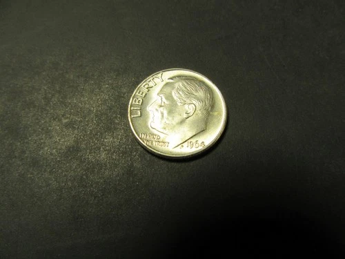 1964 D Silver Roosevelt Dime Unc.