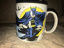 Batman Cape DC Comics Ceramic Coffee Mug 660670 Original Box 1989