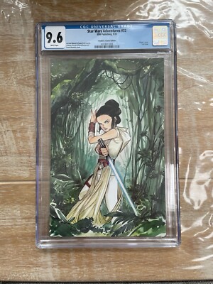 GRADED IDW STAR WARS ADVENTURES #32 PEACH MOMOKO VIRGIN VARIANT CGC 9.6 RARE