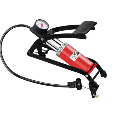 Portable Tire Inflator Double Tube Electric Inflator Pump for Motorbike Ball MTB