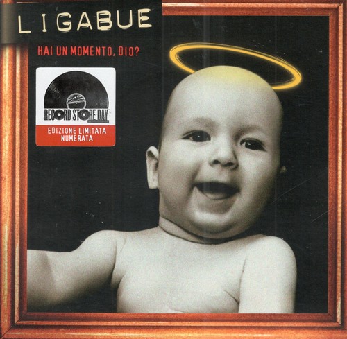 LIGABUE - Hai Un Momento, Dio? - 7" Vinyl NUMERATO NUOVO SIGILLATO - Zdjęcie 1 z 2
