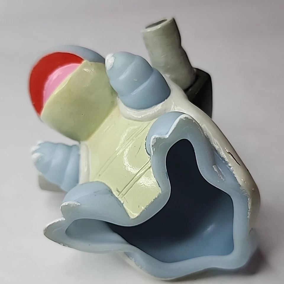 Figura de marioneta de dedo brillante Blastoise 2004 Pokemon 1,5" Bandai Foto 4 de 4