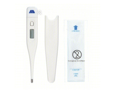 NEW! Mabis Digital Thermometer Fahrenheit, 5IN, 60 sec Read Time