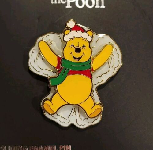 Loungefly Disney Winnie Puuh Schneeengel Pooh Bär bewegliche Arme Emaille Pin - Bild 2 von 11