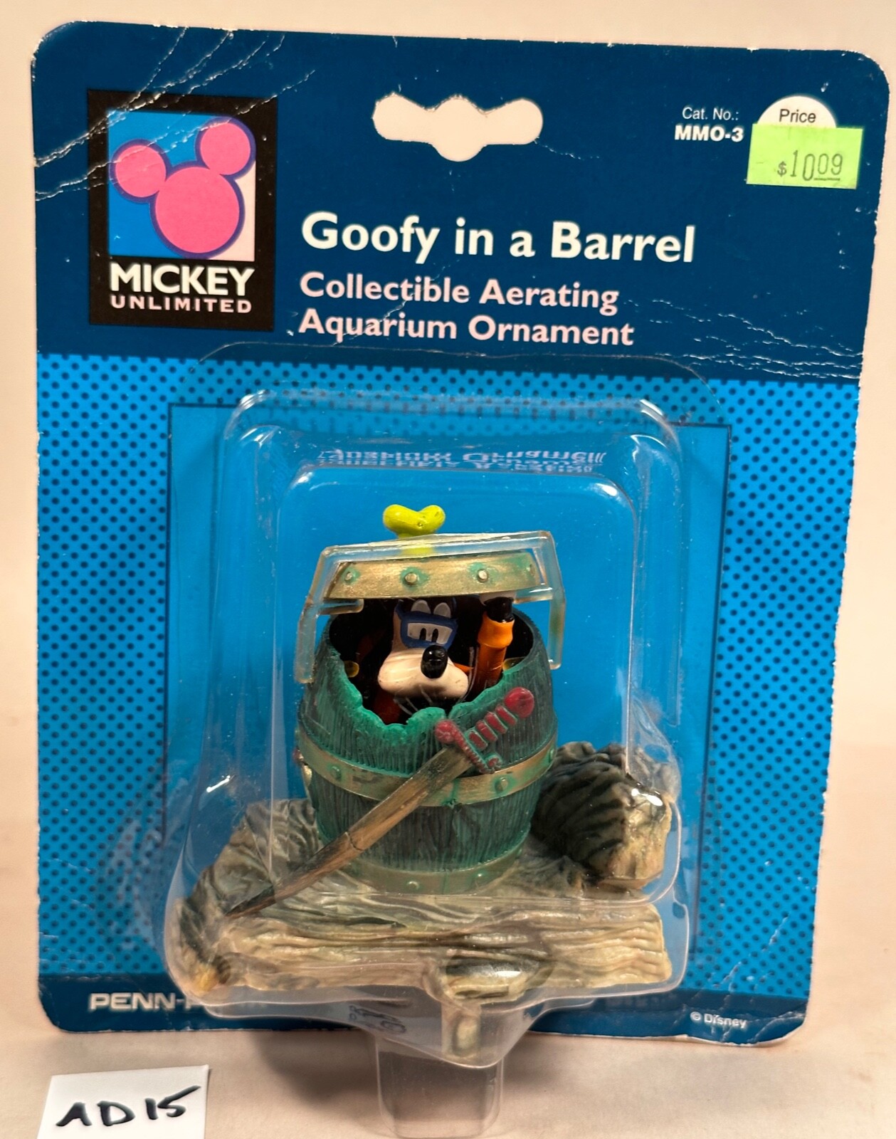 Penn Plax Goofy In A Barrel Aerating Aquarium Ornament (AD15) eBay