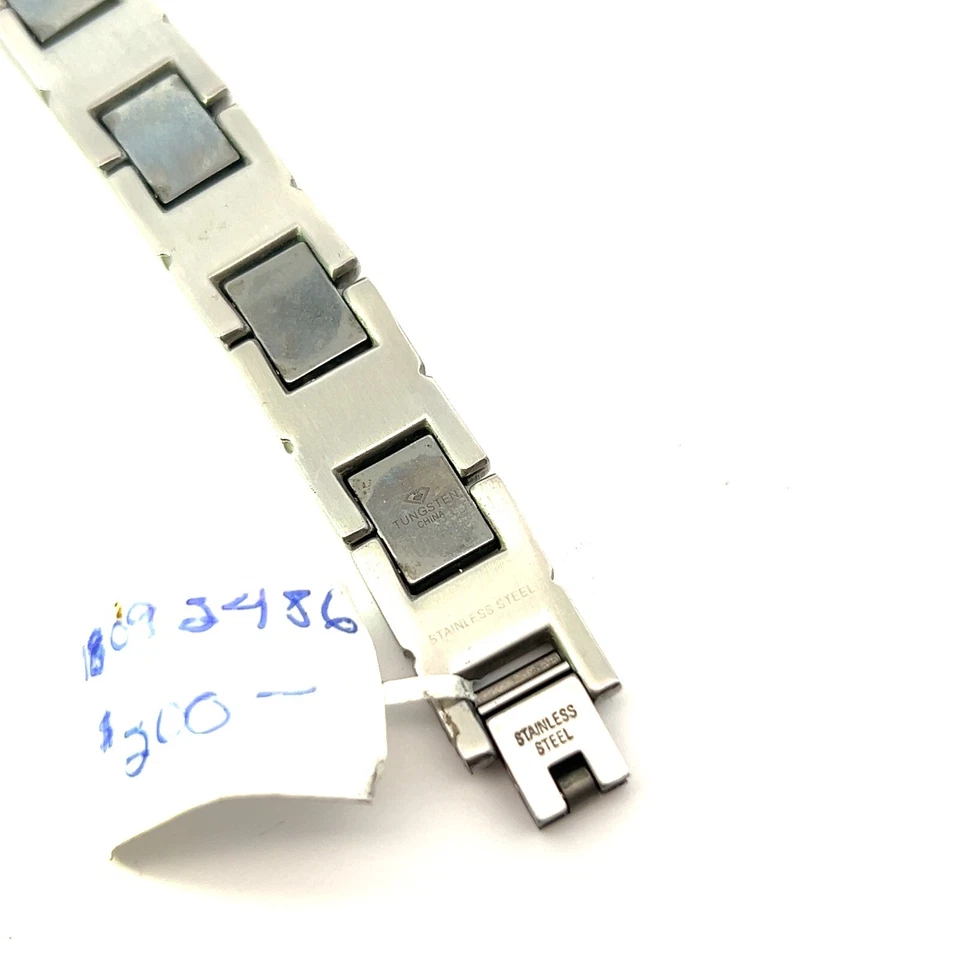 Men's Tungsten & Stainless Steel 12.5 mm Bracelet - Image 4 of 4