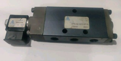 ALKON CONTROL VALVE, ACTUATOR TYPE SOLENOID, TYPE AIR M/N #375 02 001 67 1
