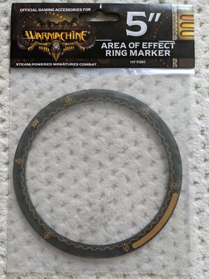 NIP Warmachine 5'' Area of Effect Ring Marker official gaming accessory