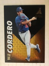 1995 Pinnacle Zenith #109 Expos Wil Cordero Baseball Card 