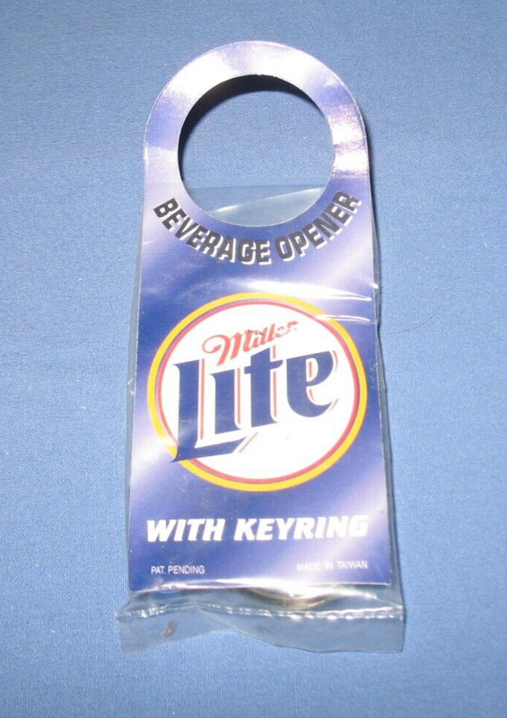 NEW (Miller) Lite Beverage Opener/ Key ring