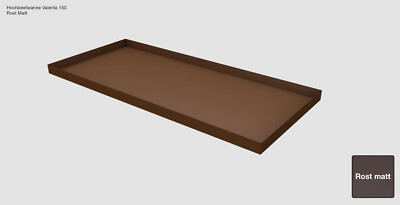 Hochbeet-Wanne Gutta Valenta 150 Rost Matt, Maße: 160 x 70 x 6 cm