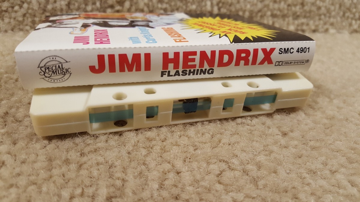 Vintage 1986 Cassette Tape Jimi Hendrix With Curtis Knight