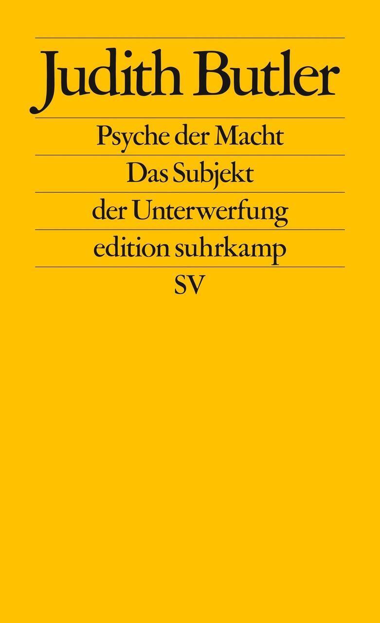 Thumbnail - Judith Butler / Psyche Der Macht / 9783518117446