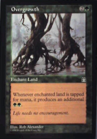 Overgrowth - Stronghold: #111, Magic: The Gathering Lp R112