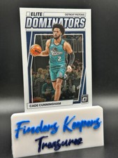 2022-23 Prizm Basketball Elite Dominators CADE CUNNINGHAM #20~Pistons