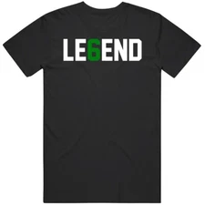 Bill Russell Legend 6  Goat   V2 T Shirt
