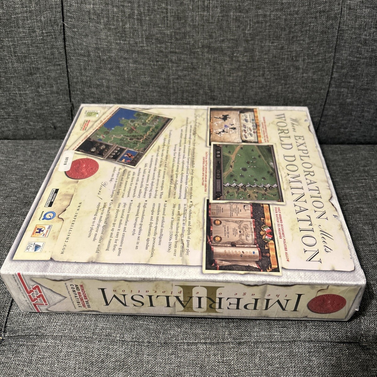 NEW SEALED! Imperialism II 2 The Age of Exploration Big Box NEW SEALED! Imperialism II 2 The Age of Exploration Big Box