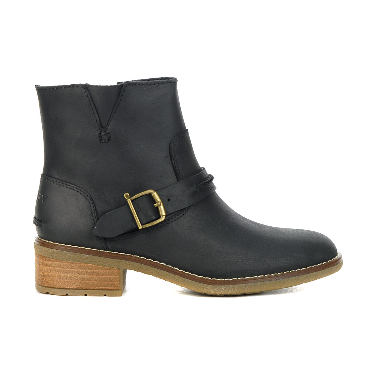 Черные короткие ботинки на шнуровке Sperry Womens Seaport Storm 22490₽