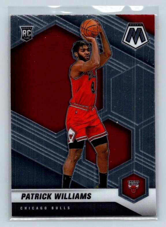 2020-21 Panini Mosaic Basketball Base RC PATRICK WILLIAMS Card # 206