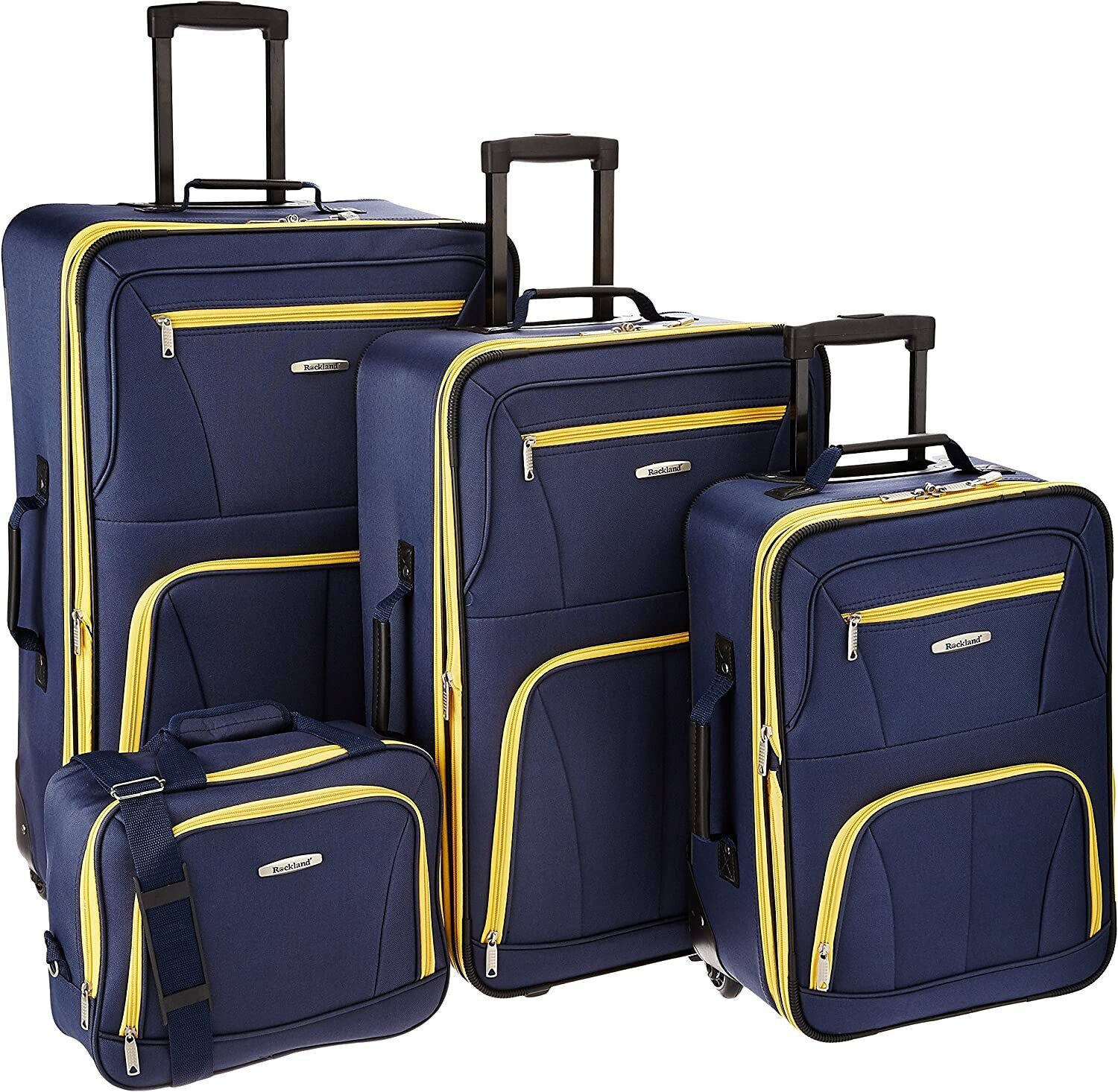 Set Expandable Softside 28" 24" 20" 14" Navy