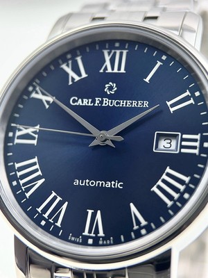 Carl F. Bucherer watch! Brand new! BRAND NEW Carl F Bucherer Adamavi Steel Blue 40mm Automatic  main image 4