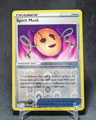 Spirit Mask Reverse Holo 2021 Pokemon TCG Evolving Skies Trading Card #160/203