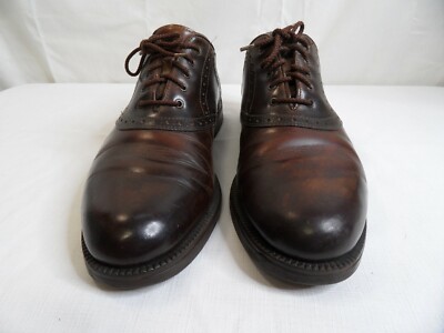 Jonston Murphy Italy Lace Up Oxford Brown Leather Dress  display picture 1
