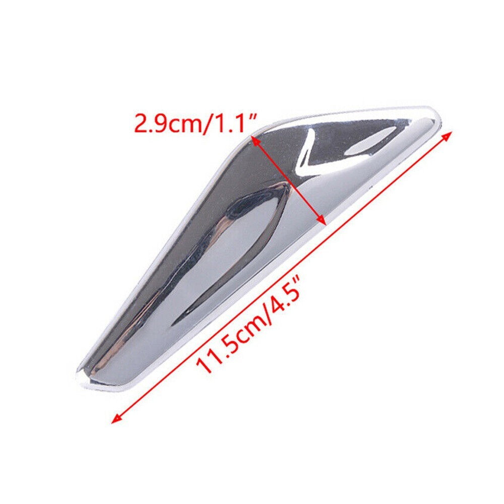 Left Driver Side Fender Chrome Emblem Moulding For BMW X3 F25 X4