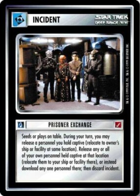 Star Trek: Prisoner Exchange [Ungraded] Blaze of Glory STCCG Decipher 1E