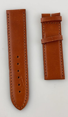 Generic Leather Watch Strap 24mm Men Brown New Back of Stock